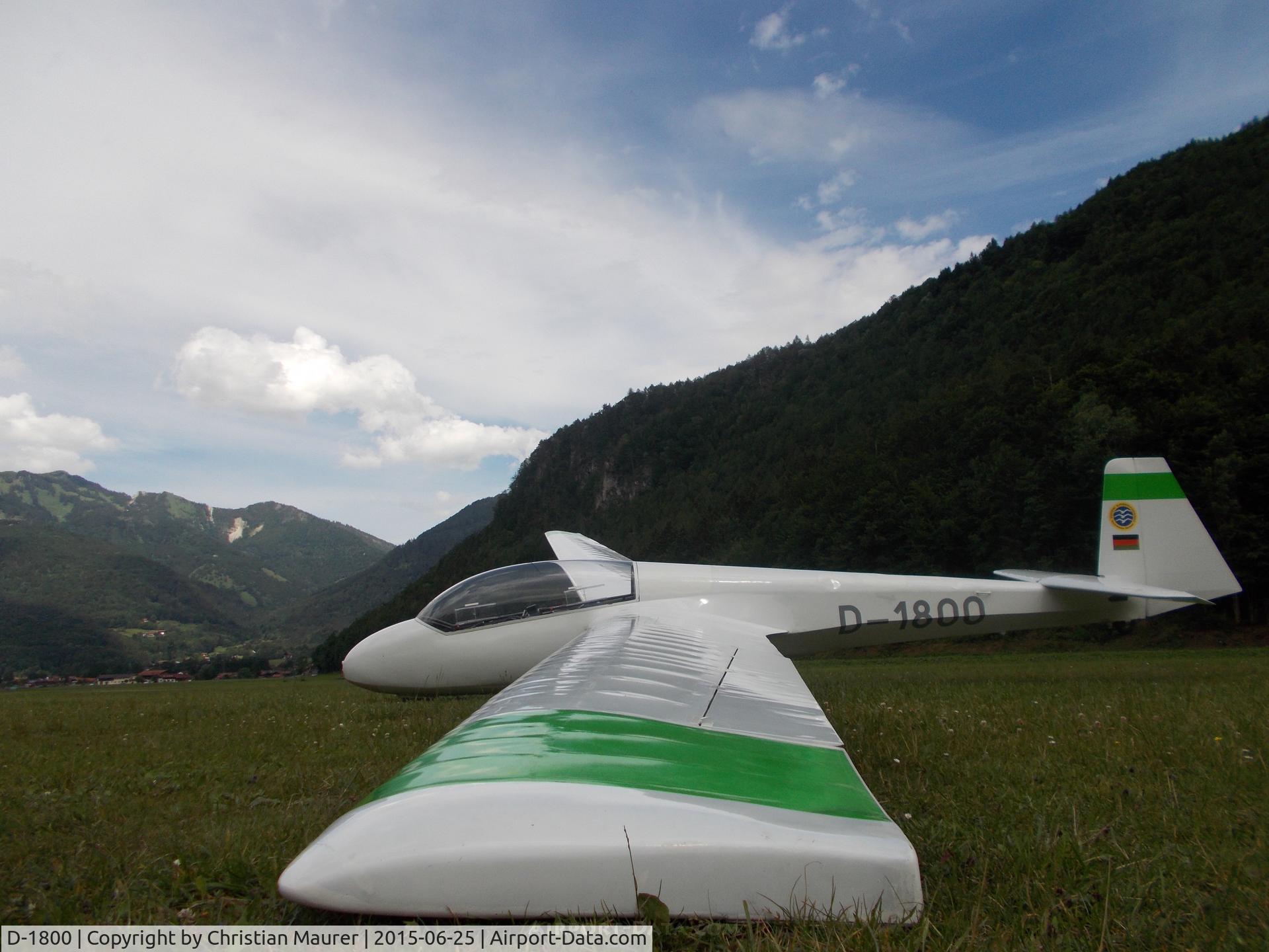 D-1800, 1967 Schleicher ASK-13 C/N Not found D-1800, ASK-13 After arrival