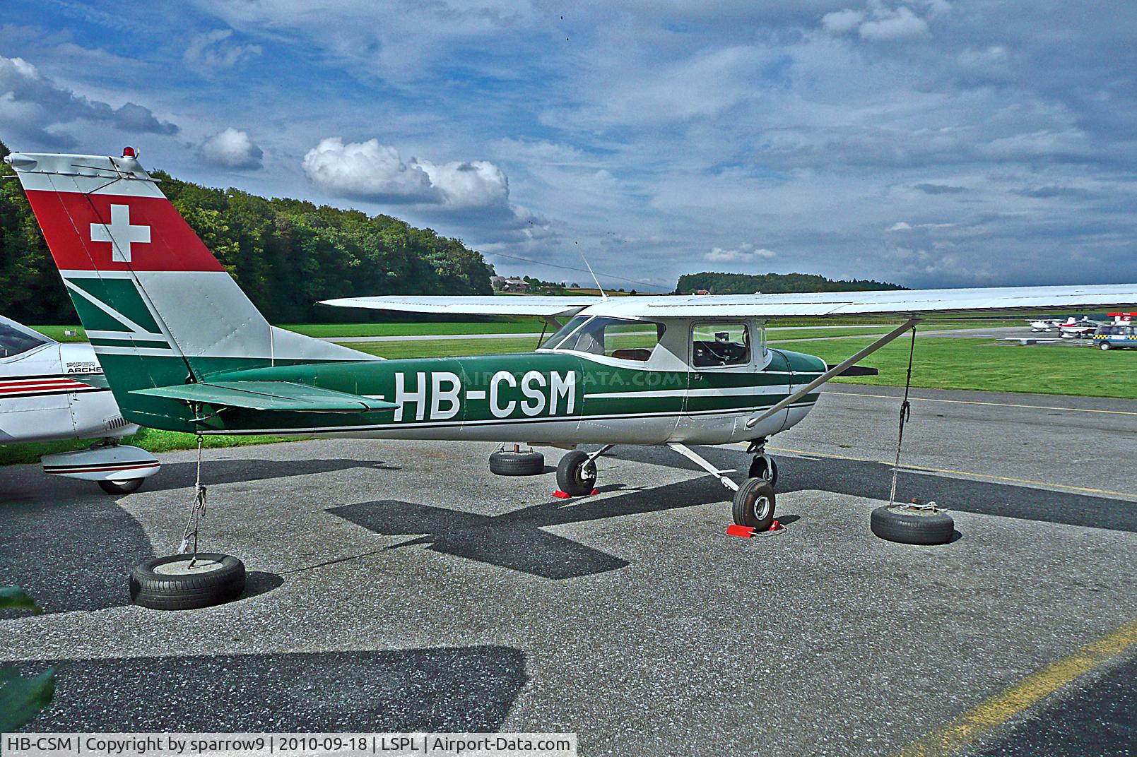 HB-CSM, 1967 Reims F150G C/N F1500189, no hangar available