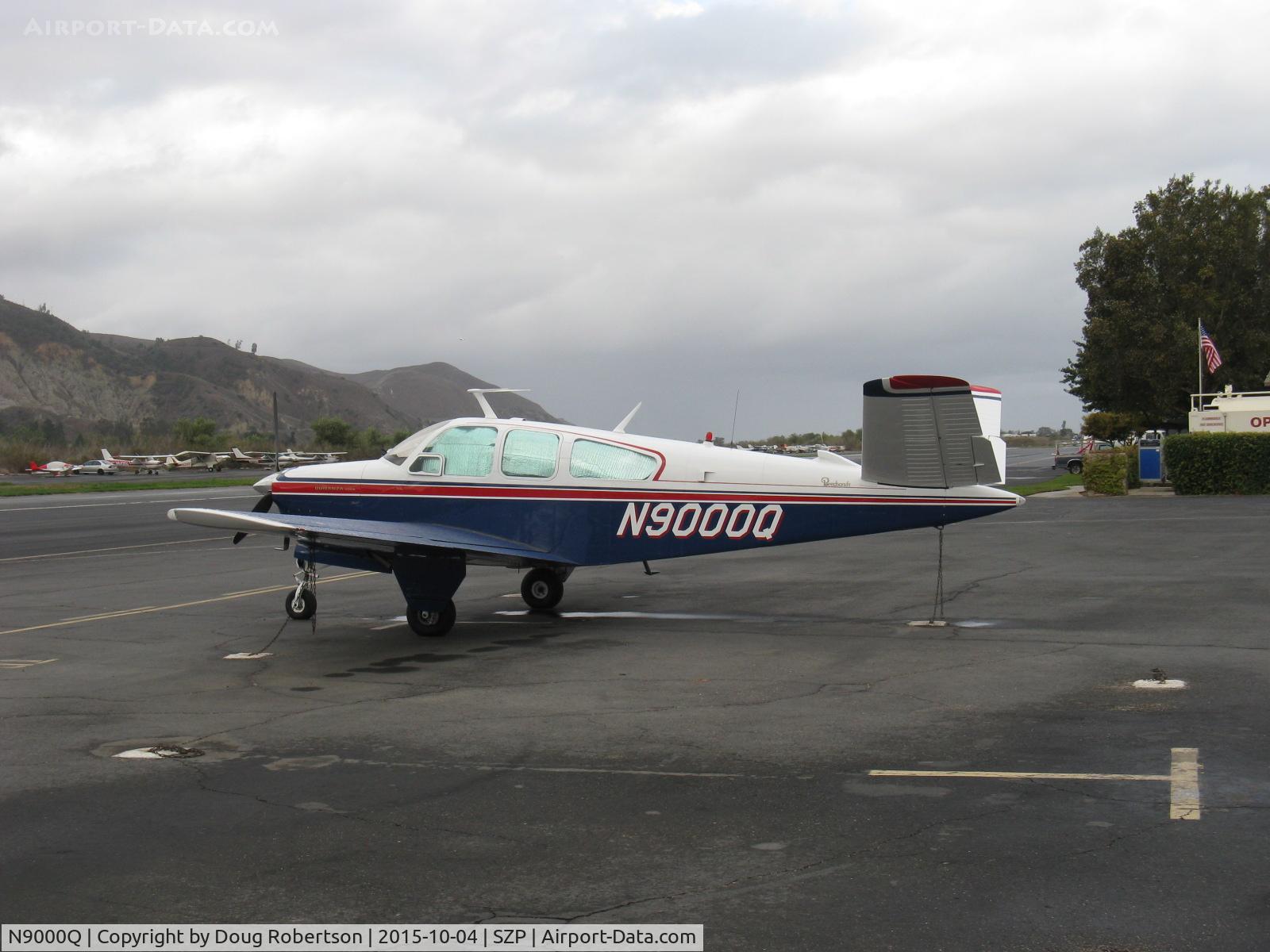N9000Q, 1969 Beech V35A Bonanza C/N D-9000, 1969 Beech V35A BONANZA, Continental IO-520-B 285 Hp, on transient line