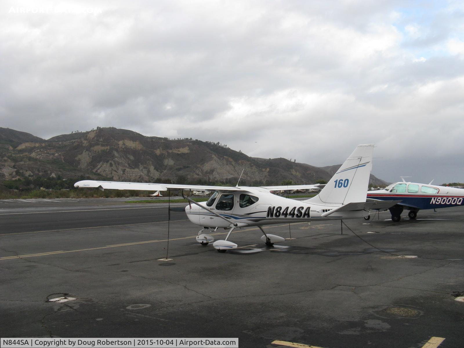 N844SA, 2006 Symphony SA-160 C/N S-0015, 2006 Symphony Aircraft Inds. SA-160 SYMPHONY, Lycoming O-320-D2A 160 Hp, Canada redesign of GlaStar for production with changes-not a LSA. Has the optional BRS Parachute, 2 place.