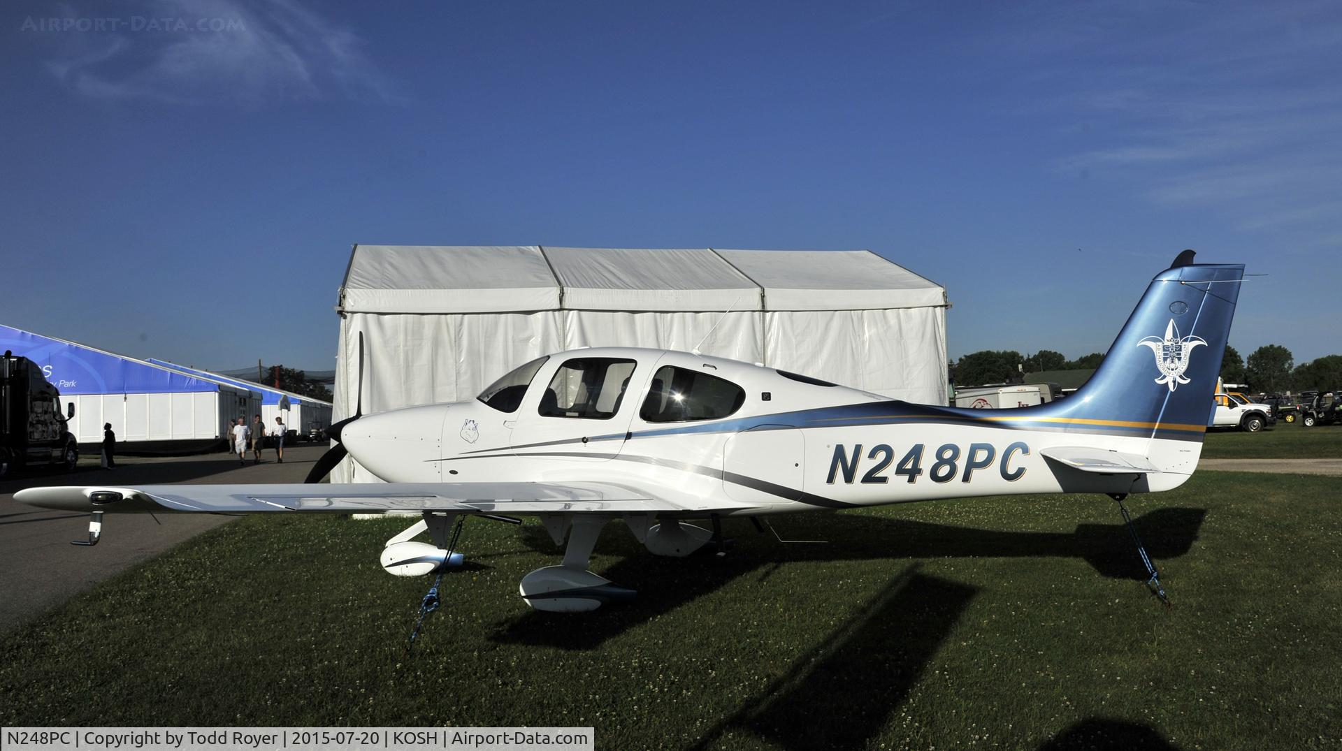 N248PC, 2015 Cirrus SR20 C/N 2287, Airventure 2015