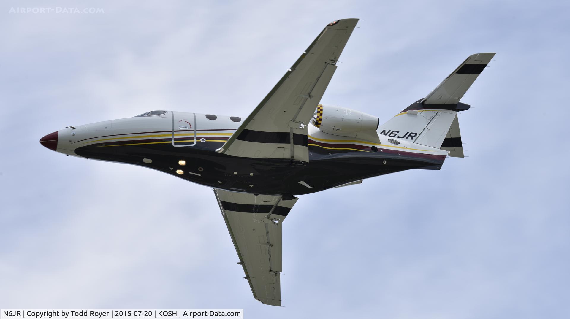 N6JR, 2011 Hawker Beechcraft 390 Premier 1A C/N RB-281, Airventure 2015