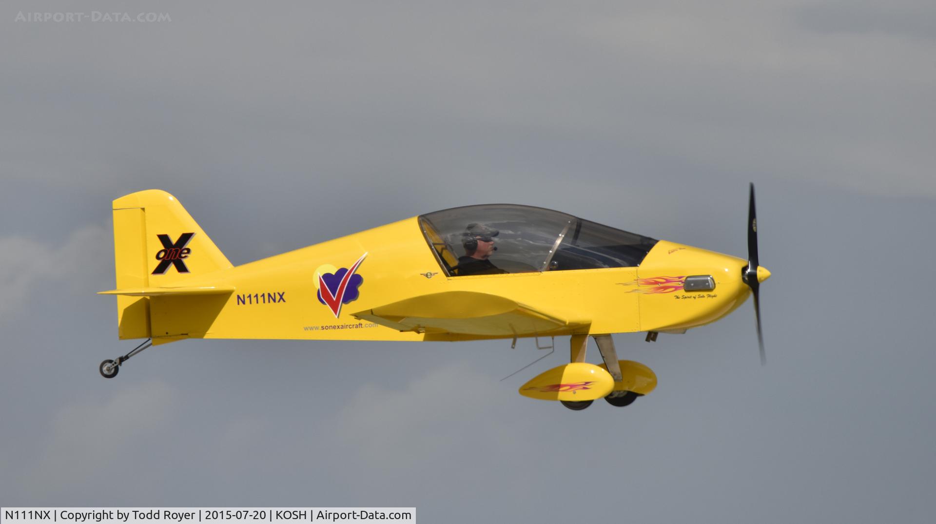 N111NX, Monnett Monex C/N 0001, Airventure 2015