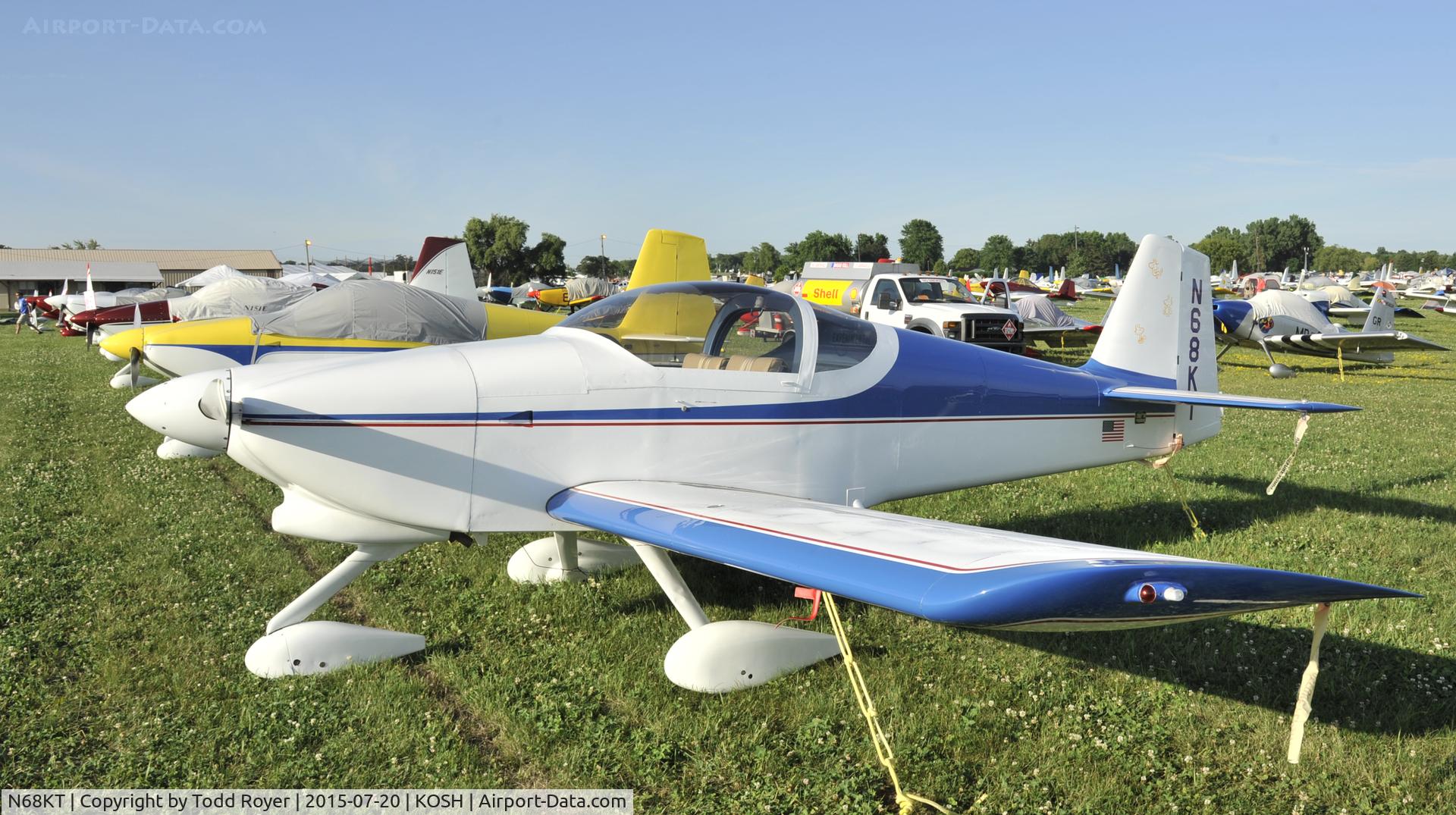 N68KT, 1999 Vans RV-6A C/N 22584, Airventure 2015