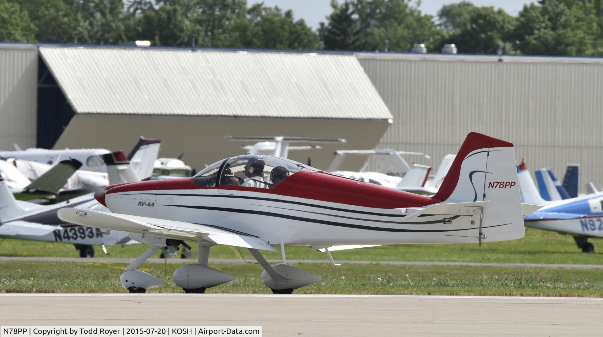 N78PP, 2002 Vans RV-6A C/N 25392, Airventure 2015
