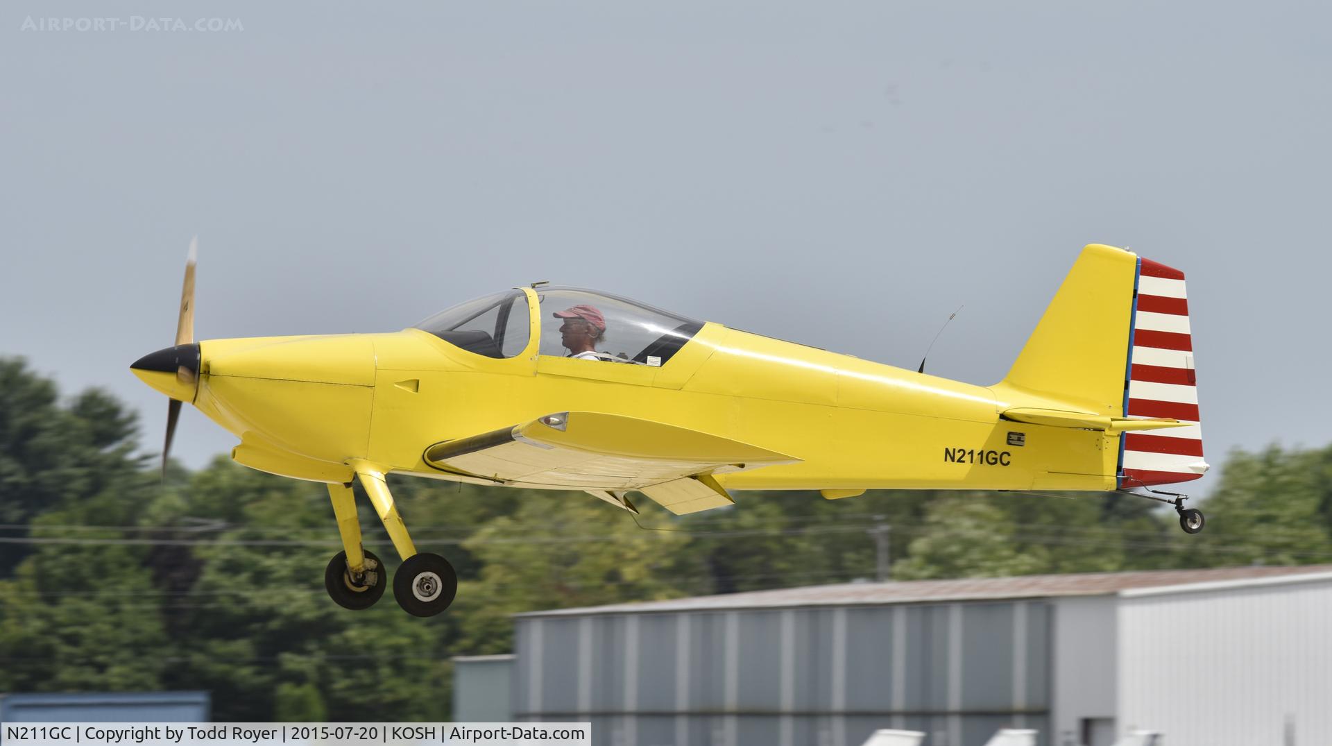 N211GC, 1996 Vans RV-6 C/N 21194, Airventure 2015