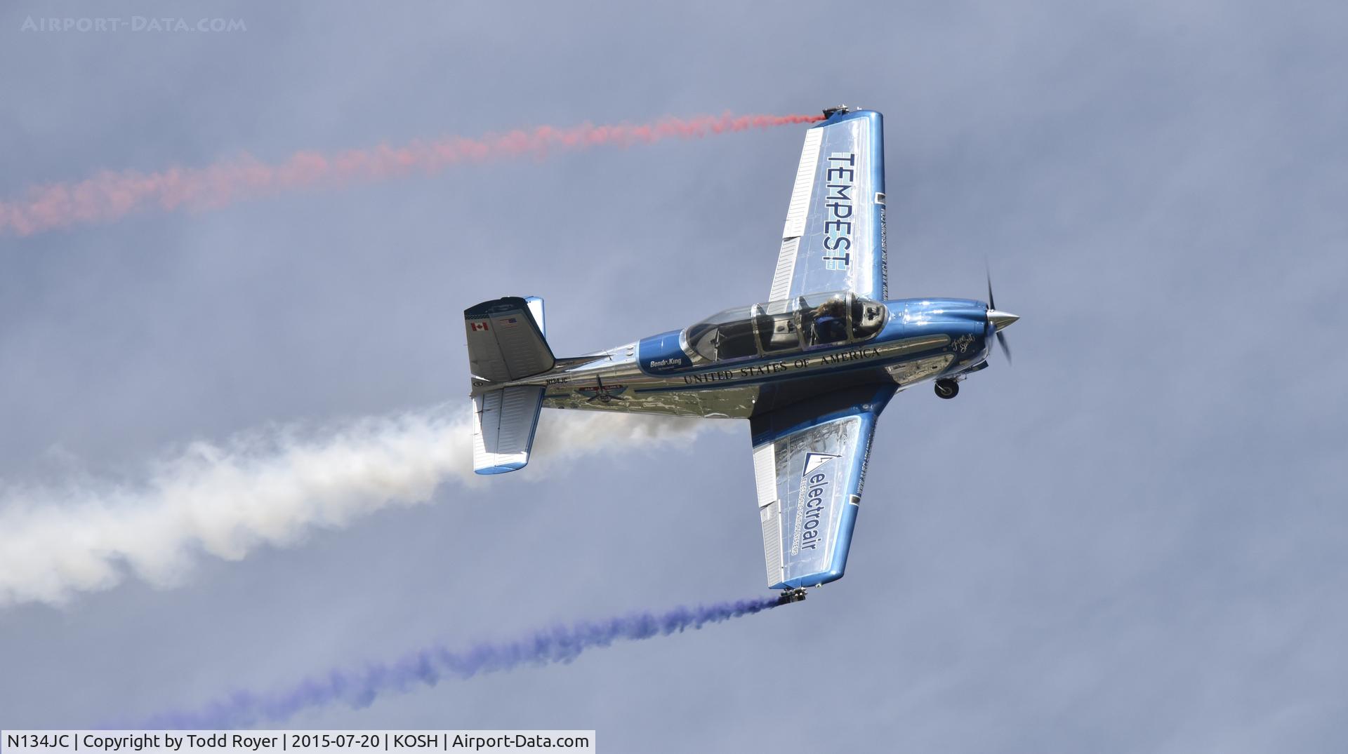 N134JC, 1955 Beech T-34-A (A45) Mentor C/N G-812, Airventure 2015