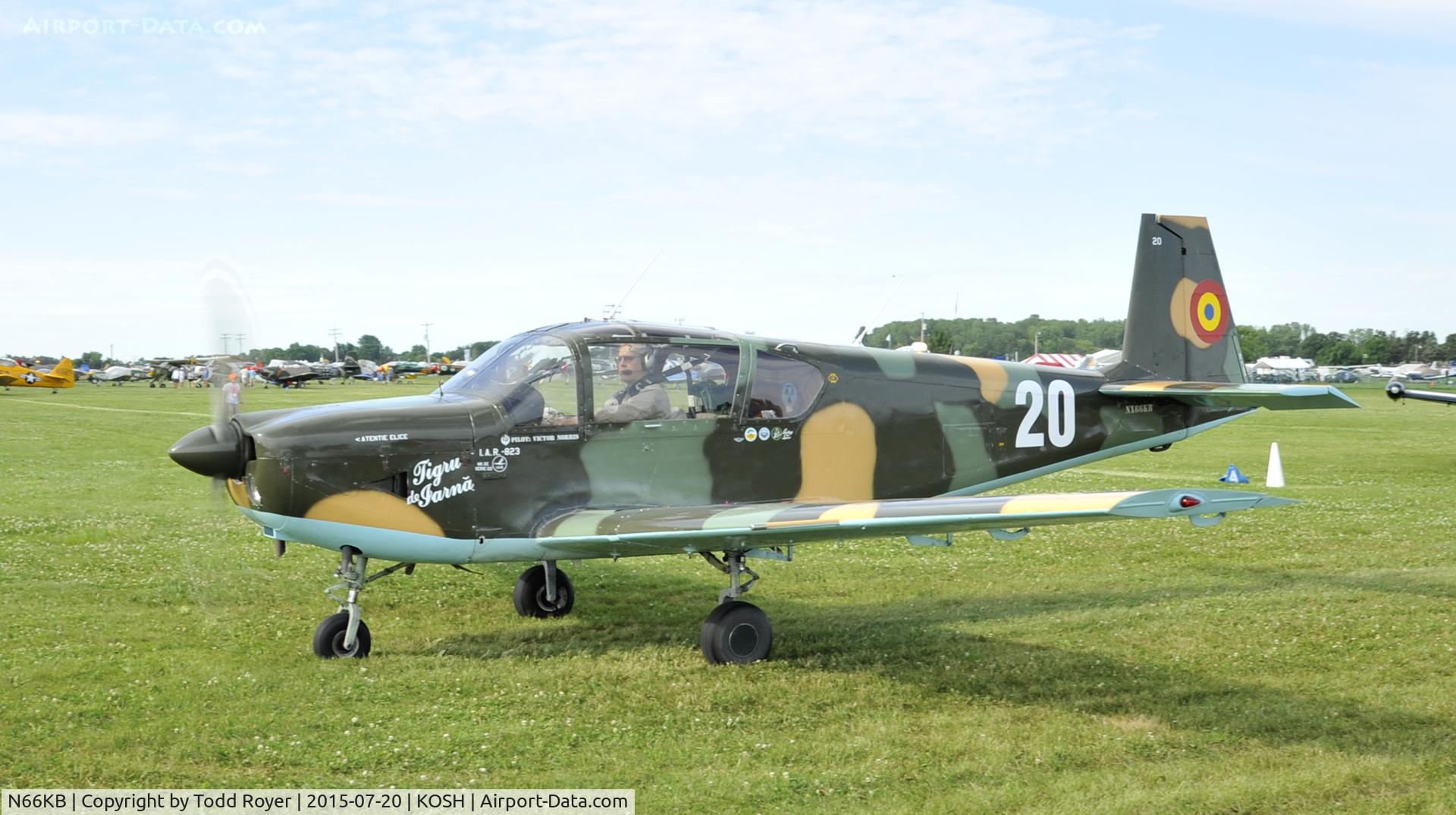 N66KB, 1976 IAR IAR-823 C/N 22, Airventure 2015