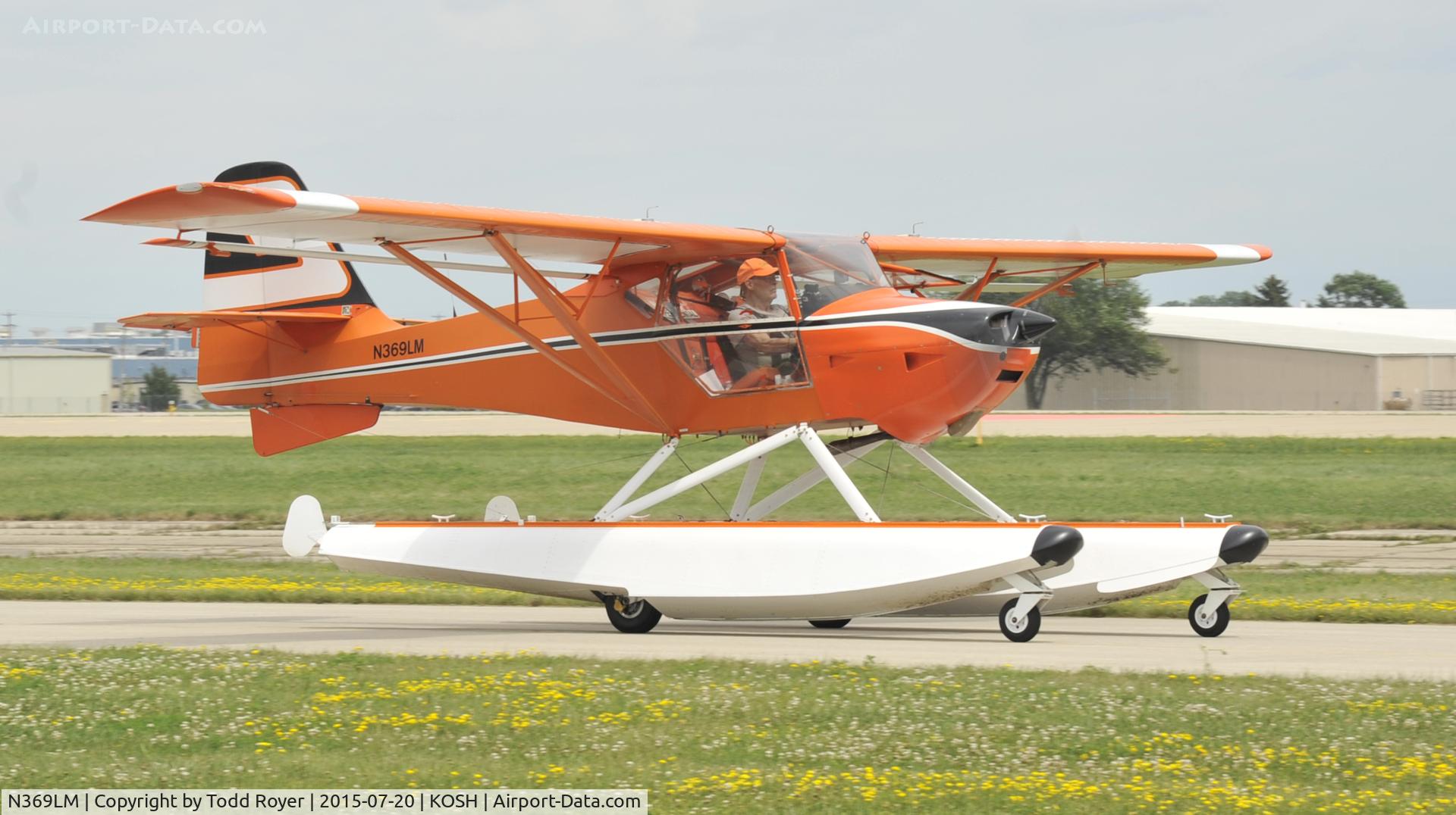 N369LM, Skystar Kitfox Model 4-1200 C/N ADU150, Airventure 2015