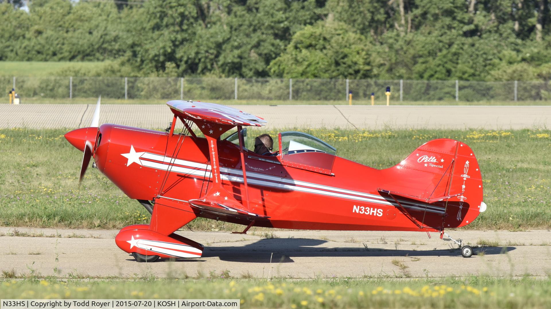 N33HS, 1982 Pitts S-1S Special C/N 1HS, Airventure 2015