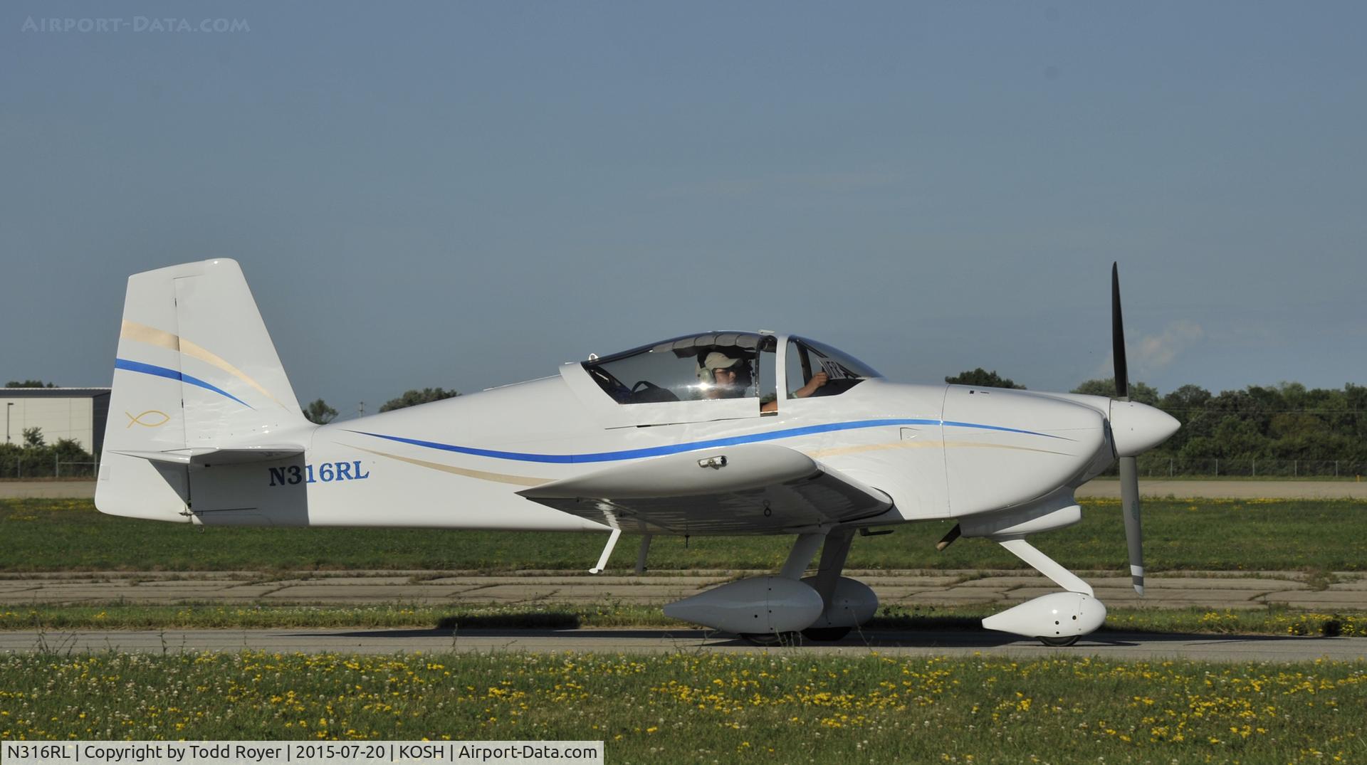 N316RL, 2005 Vans RV-6A C/N 25826, Airventure 2015