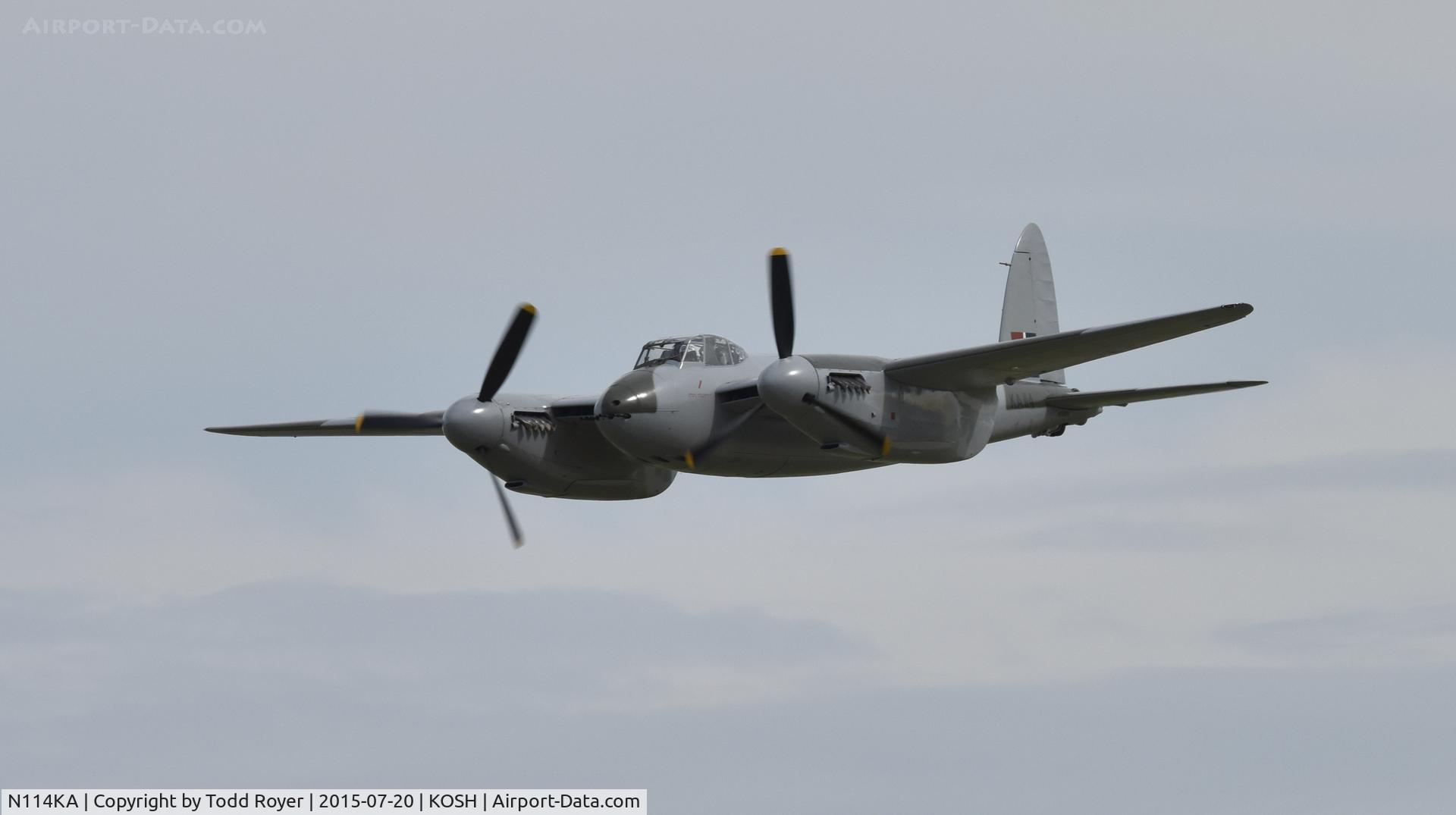 N114KA, 1945 De Havilland Mosquito FB.26 C/N KA114, Airventure 2015