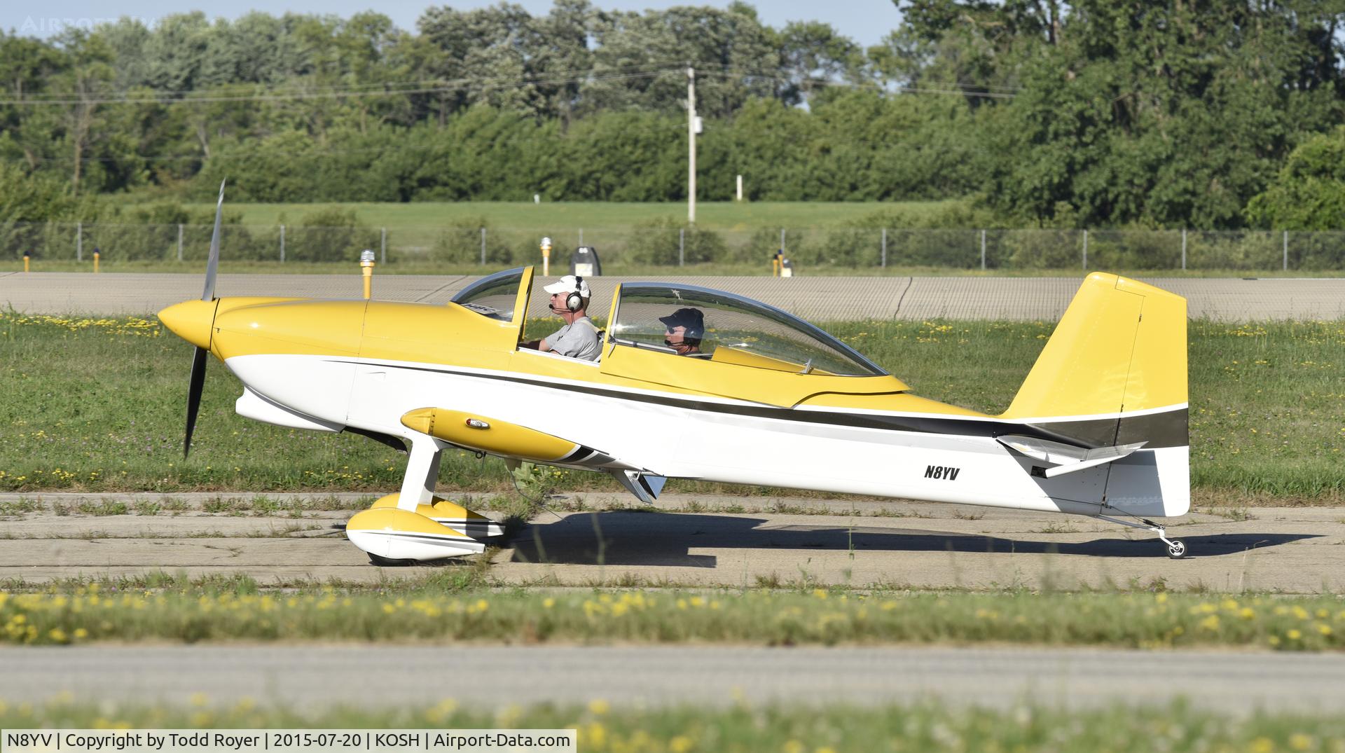 N8YV, 2006 Vans RV-8 C/N 82030, Airventure 2015