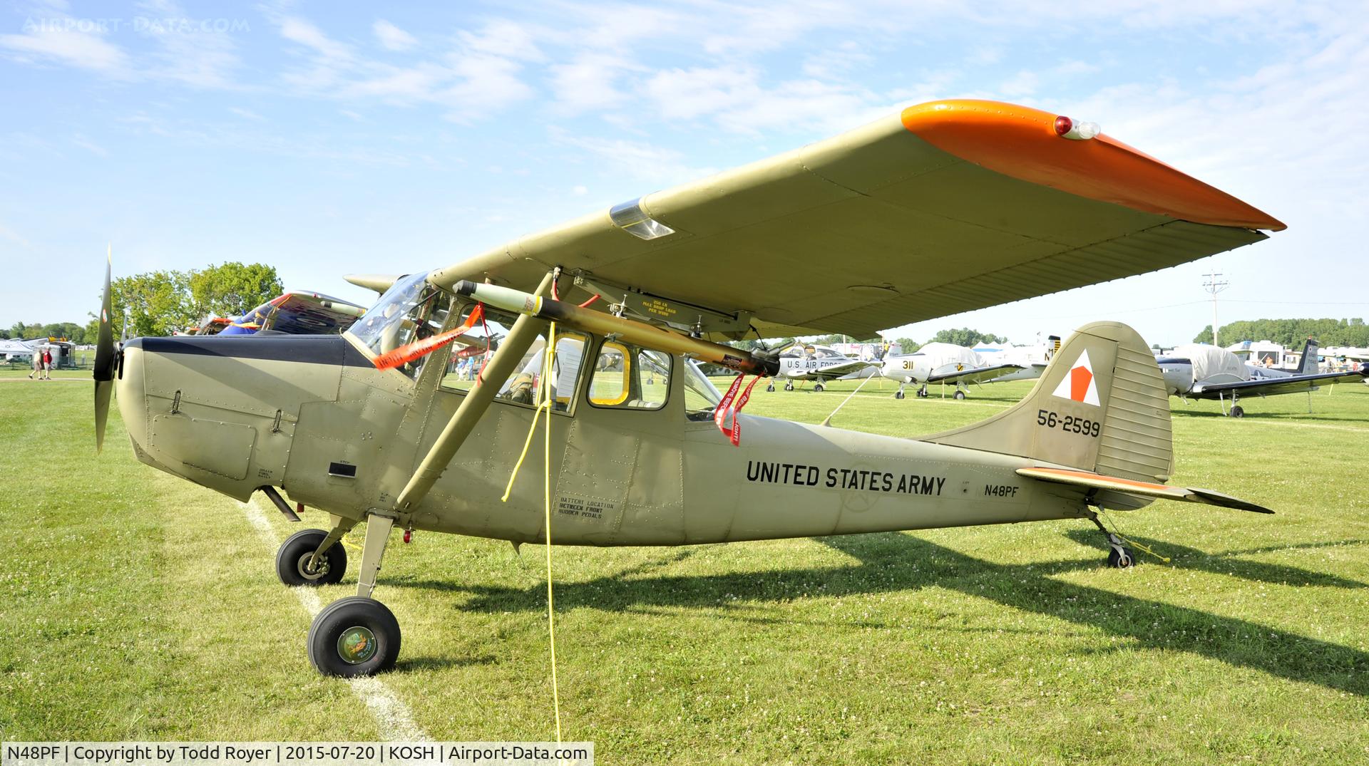 N48PF, 1971 Cessna 305A C/N 23721, Airventure 2015
