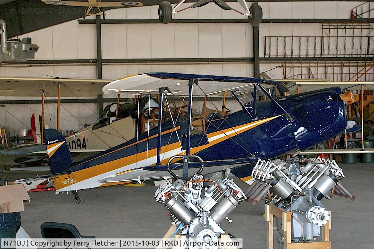N71BJ, 1961 CASA 1-131E Jungmann C/N 2189, At Owls Head Transportation Museum