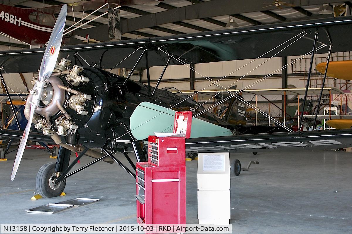 N13158, 1930 Pitcairn PA-7S Super Mailwing C/N 151, At Owls Head Transportation Museum