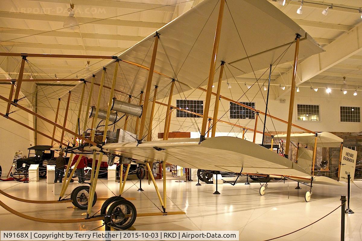 N9168X, Farman Ohtm TYPE III C/N 1, At Owls Head Transportation Museum