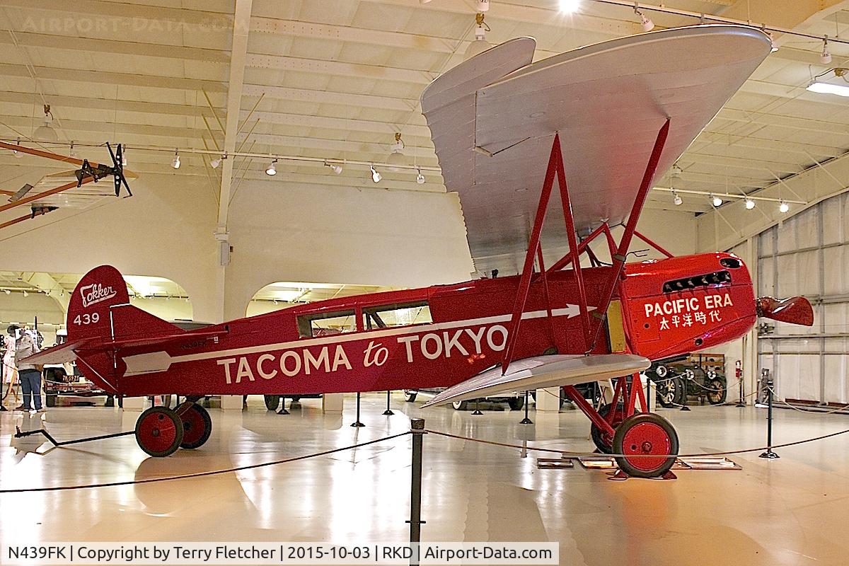 N439FK, 1923 Fokker C.IV C/N 4127, At Owls Head Transportation Museum