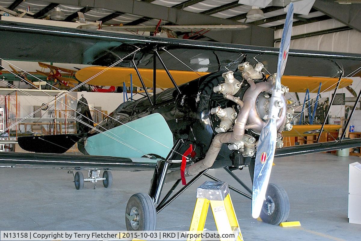 N13158, 1930 Pitcairn PA-7S Super Mailwing C/N 151, At Owls Head Transportation Museum