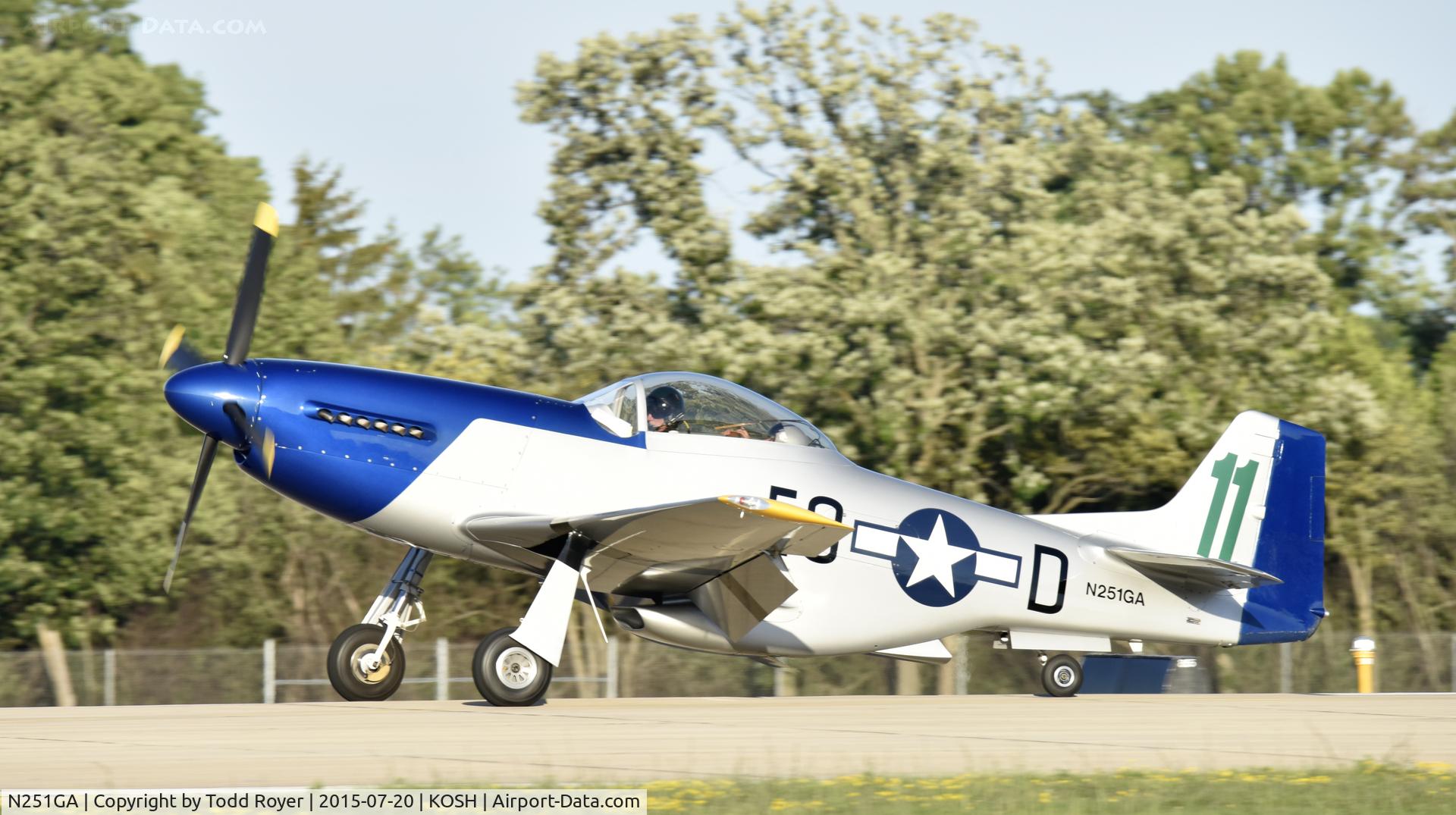 N251GA, 2007 Papa 51 Thunder Mustang C/N AITM016, Airventure 2015