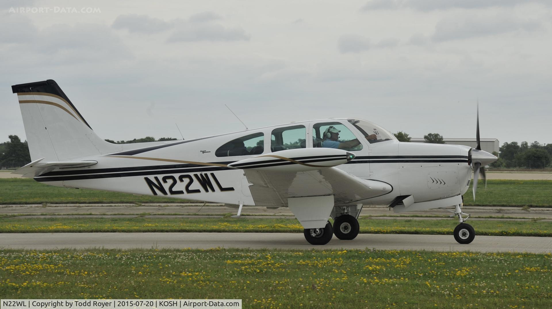 N22WL, 1966 Beech 35-C33A Debonair C/N CE-41, Airventure 2015