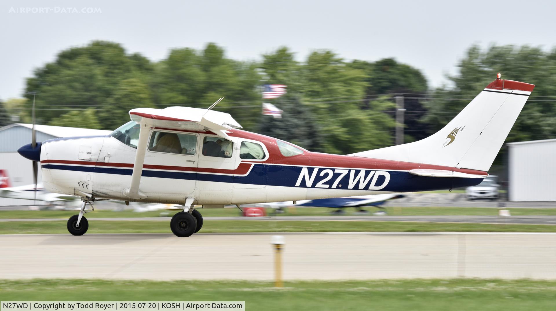 N27WD, 1963 Cessna 210-5(205) C/N 205-0376, Airventure 2015
