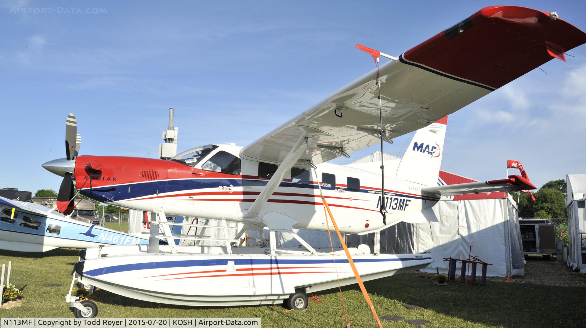 N113MF, 2014 Quest Kodiak 100 C/N 100-0113, Airventure 2015