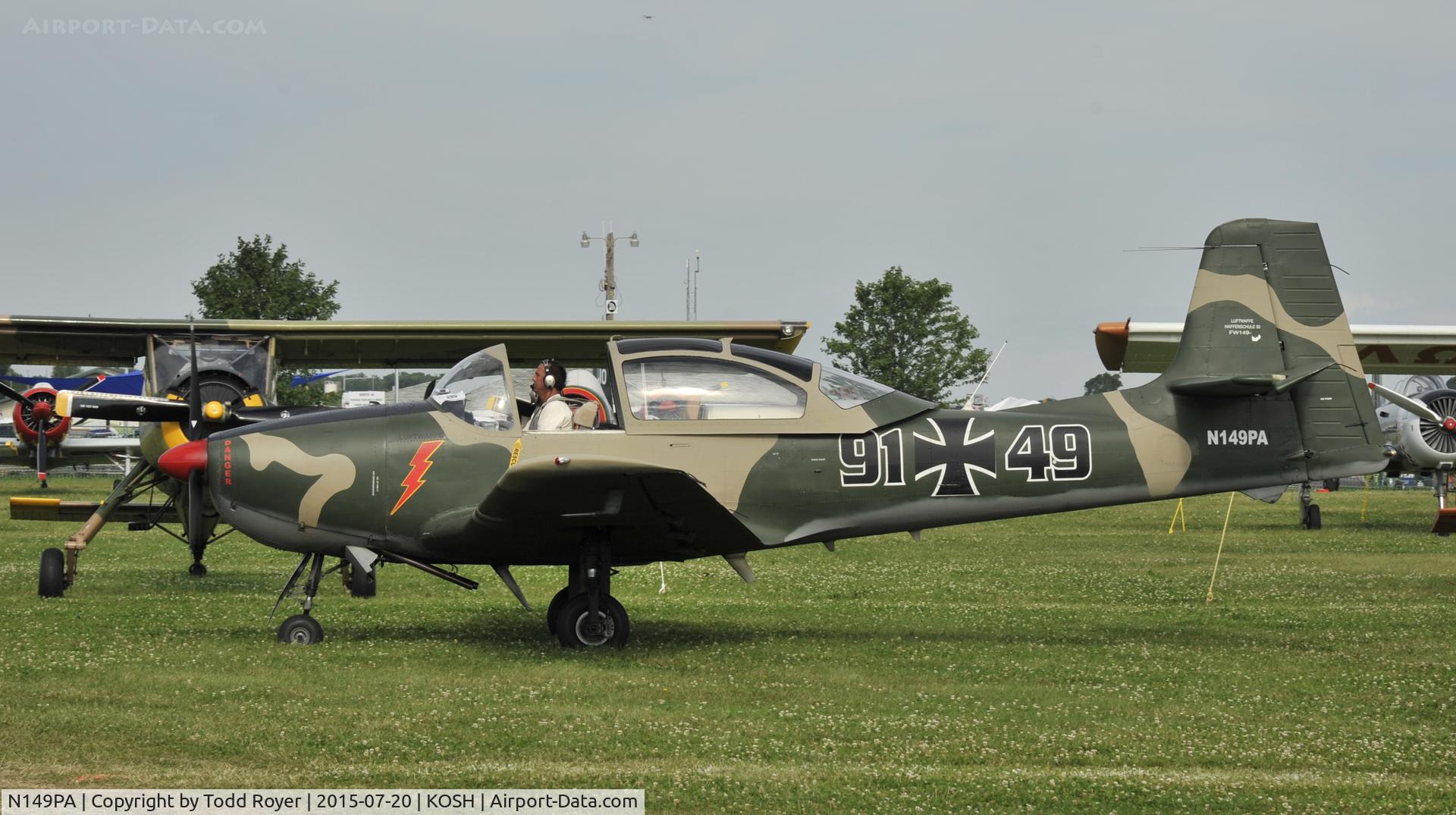 N149PA, 1965 Piaggio P-149E C/N 350, Airventure 2015