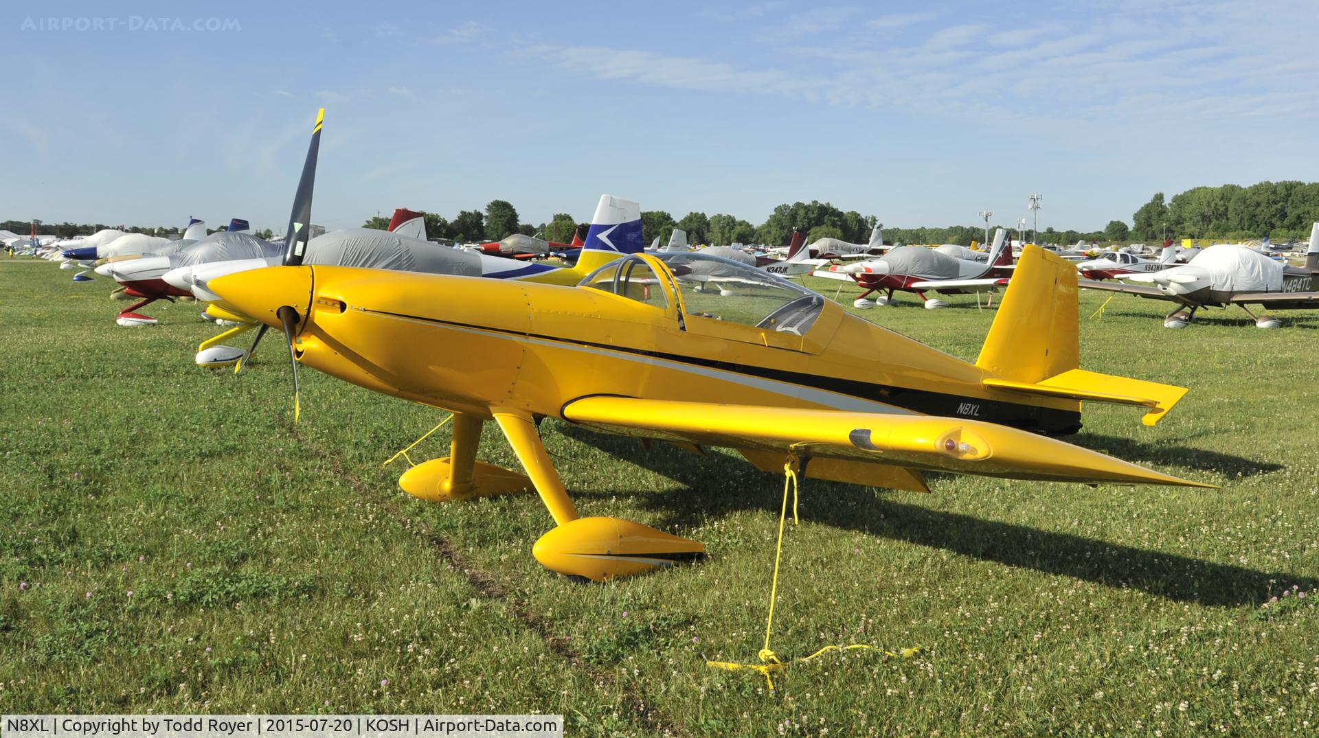 N8XL, 1999 Vans RV-8 C/N 80112, Airventure 2015