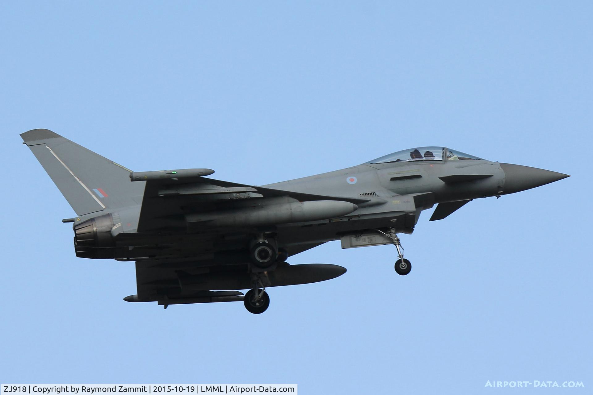 ZJ918, 2005 Eurofighter EF-2000 Typhoon FGR4 C/N 0062/BS009, Eurofighter EF-2000 Typhoon FGR4 ZJ918 RAF