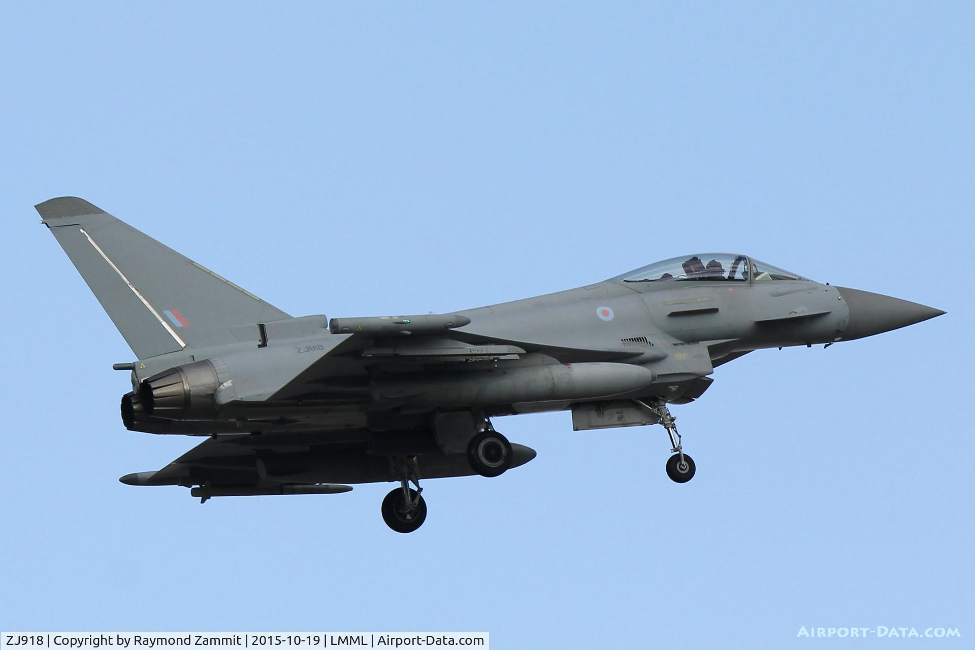 ZJ918, 2005 Eurofighter EF-2000 Typhoon FGR4 C/N 0062/BS009, Eurofighter EF-2000 Typhoon FGR4 ZJ918 RAF