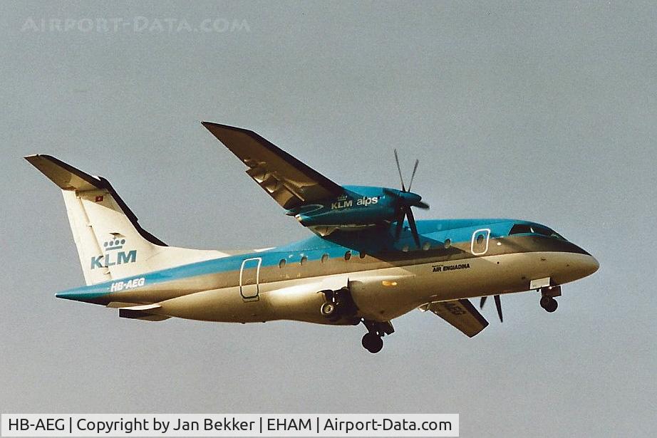 HB-AEG, 1994 Dornier 328-110 C/N 3011, Schiphol May 2001