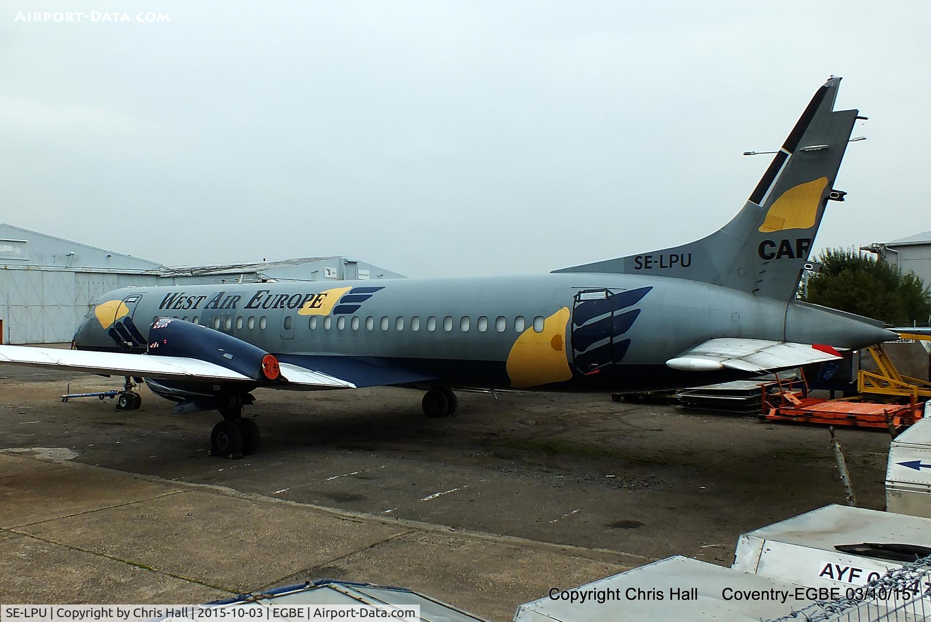 SE-LPU, 1993 British Aerospace ATP C/N 2060, West Air Sweden