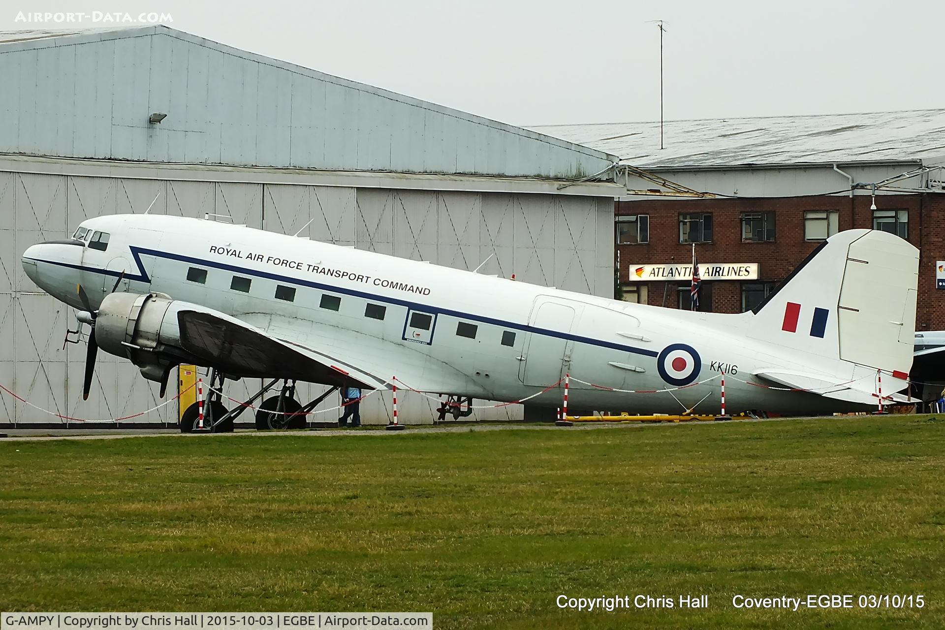 G-AMPY, 1944 Douglas C-47B-15-DK Dakota 4 C/N 26569, Air Atlantique