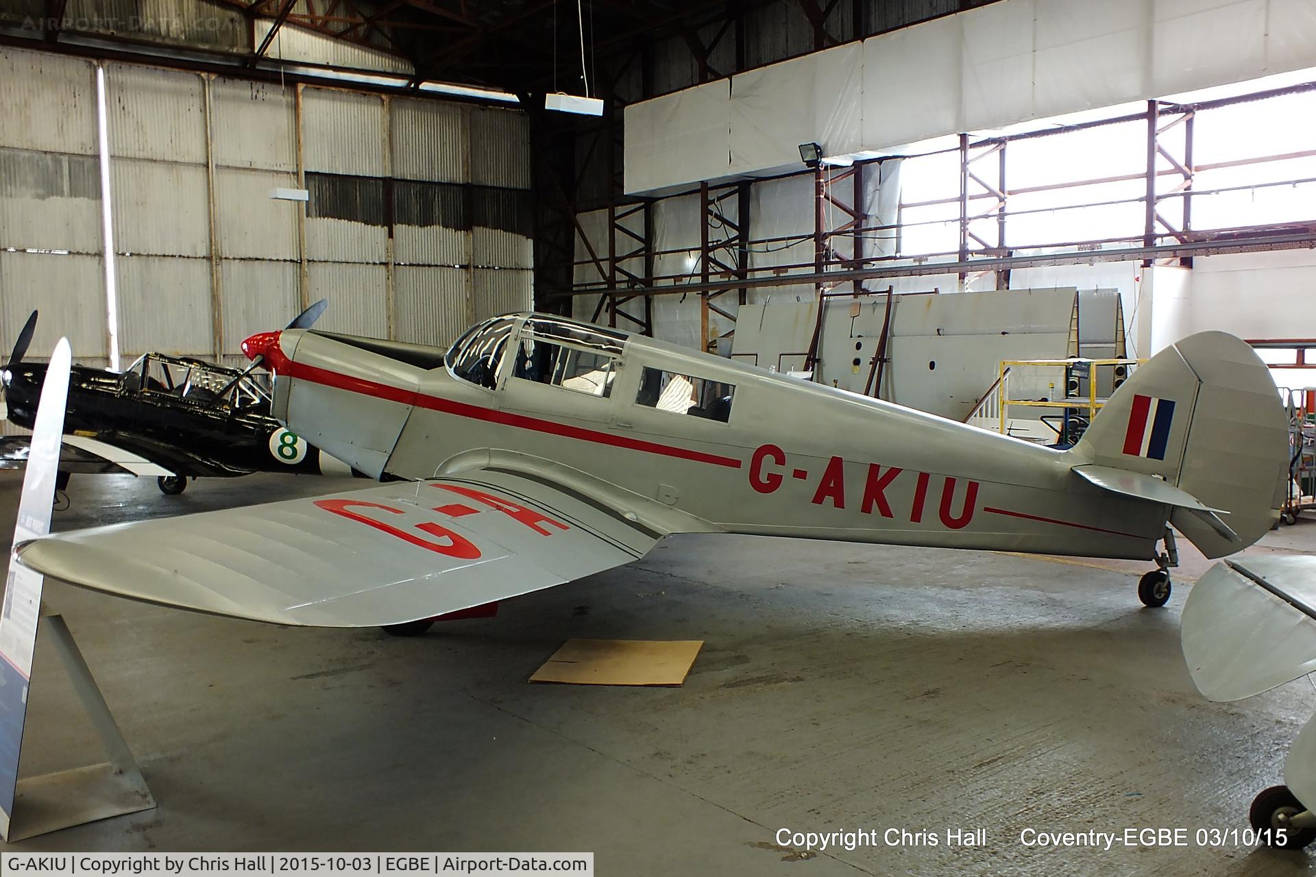 G-AKIU, 1948 Percival P-44 Proctor 5 C/N AE129, Air Atlantique Classic Flight