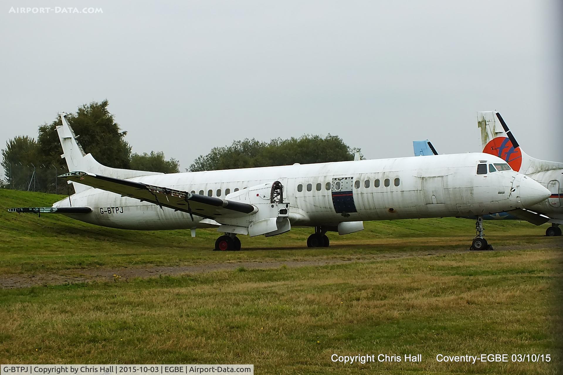 G-BTPJ, 1989 British Aerospace ATP C/N 2016, in storage at Coventry