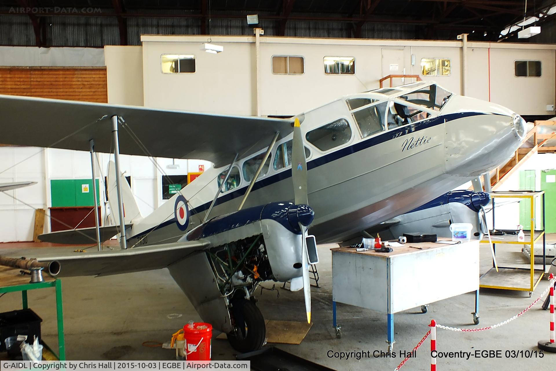 G-AIDL, 1946 De Havilland DH-89A Dominie/Dragon Rapide 6 C/N 6968, Air Atlantique Classic Flight