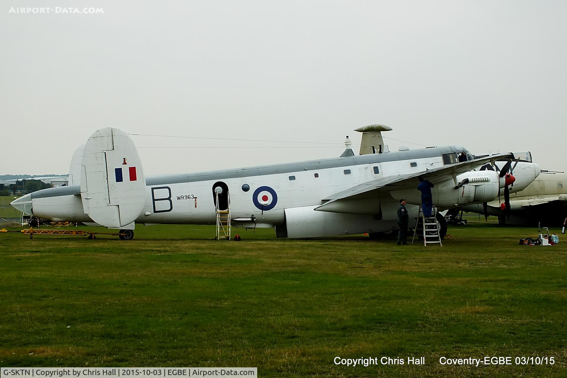 G-SKTN, 1954 Avro 696 Shackleton AEW.2 C/N Not found WR963, being restored to flying condition by The 'Friends of WR963'