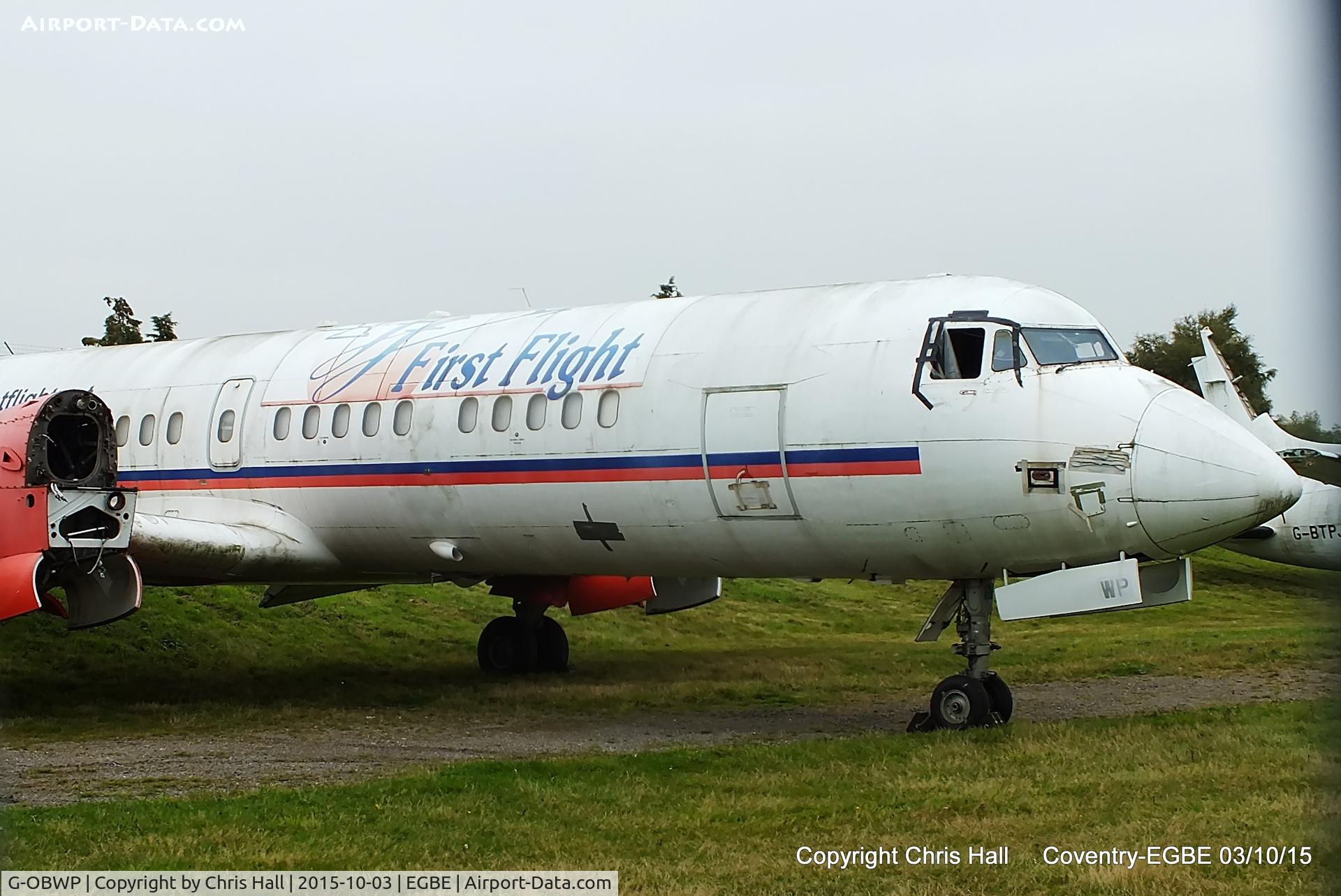 G-OBWP, 1992 British Aerospace ATP C/N 2051, in storage at Coventry