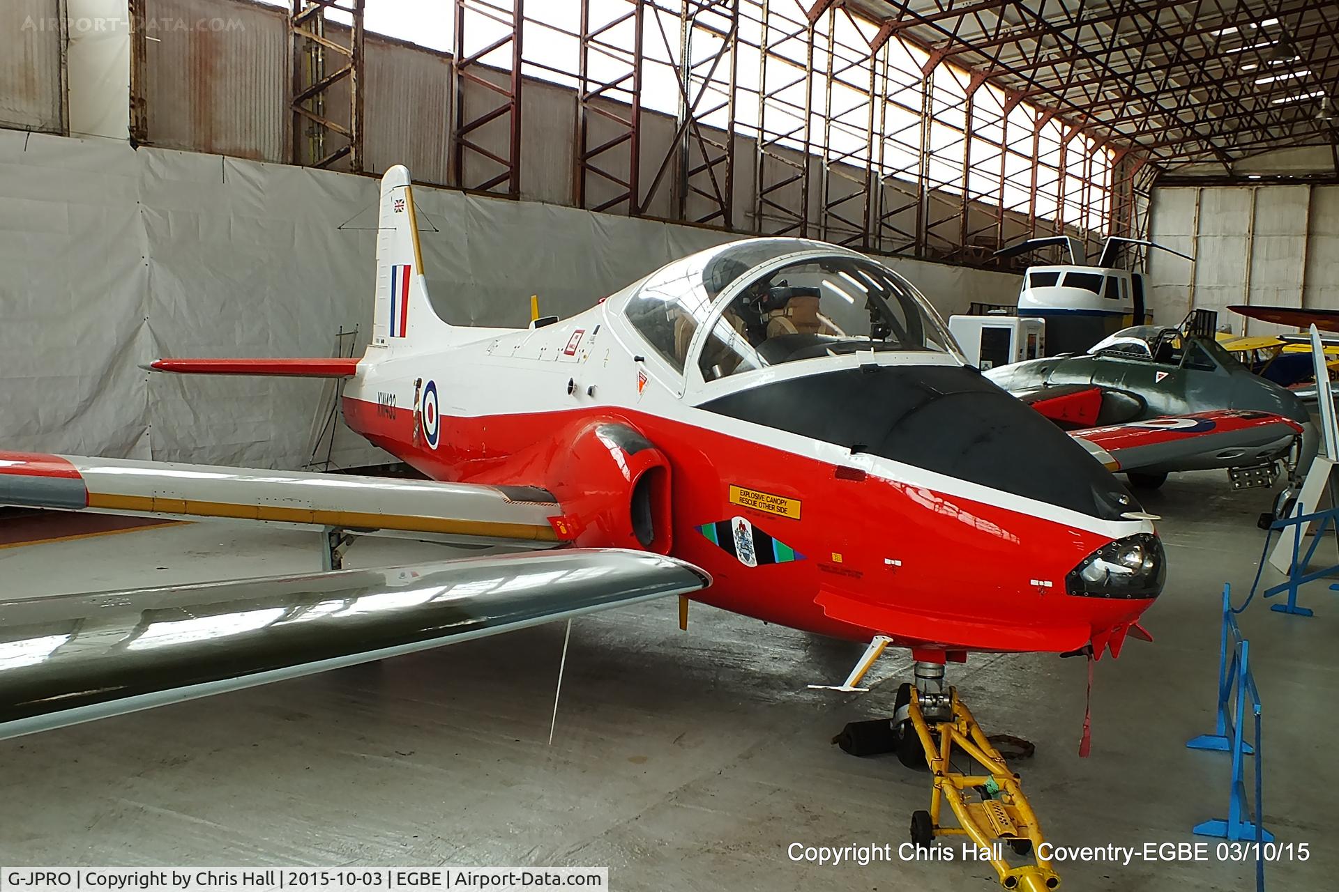 G-JPRO, 1972 BAC 84 Jet Provost T.5A C/N EEP/JP/1055, Air Atlantique Ltd