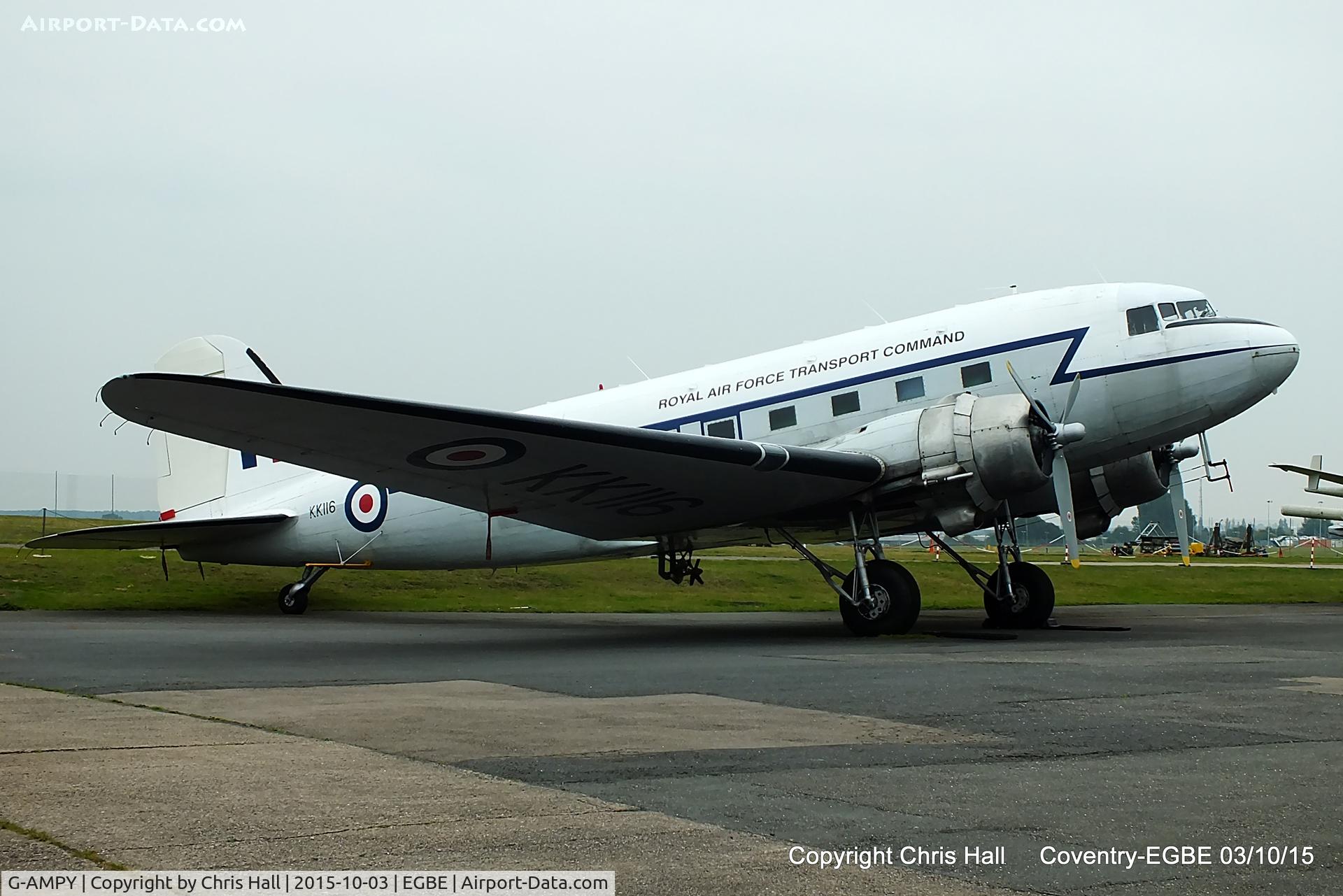 G-AMPY, 1944 Douglas C-47B-15-DK Dakota 4 C/N 26569, Air Atlantique