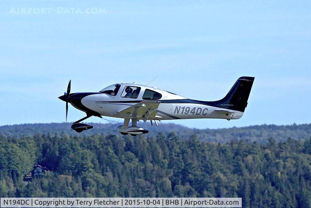 N194DC, 2014 Cirrus SR22T C/N 0794, 2014 Cirrus SR22T, c/n: 0794 at Bar Harbor Airport