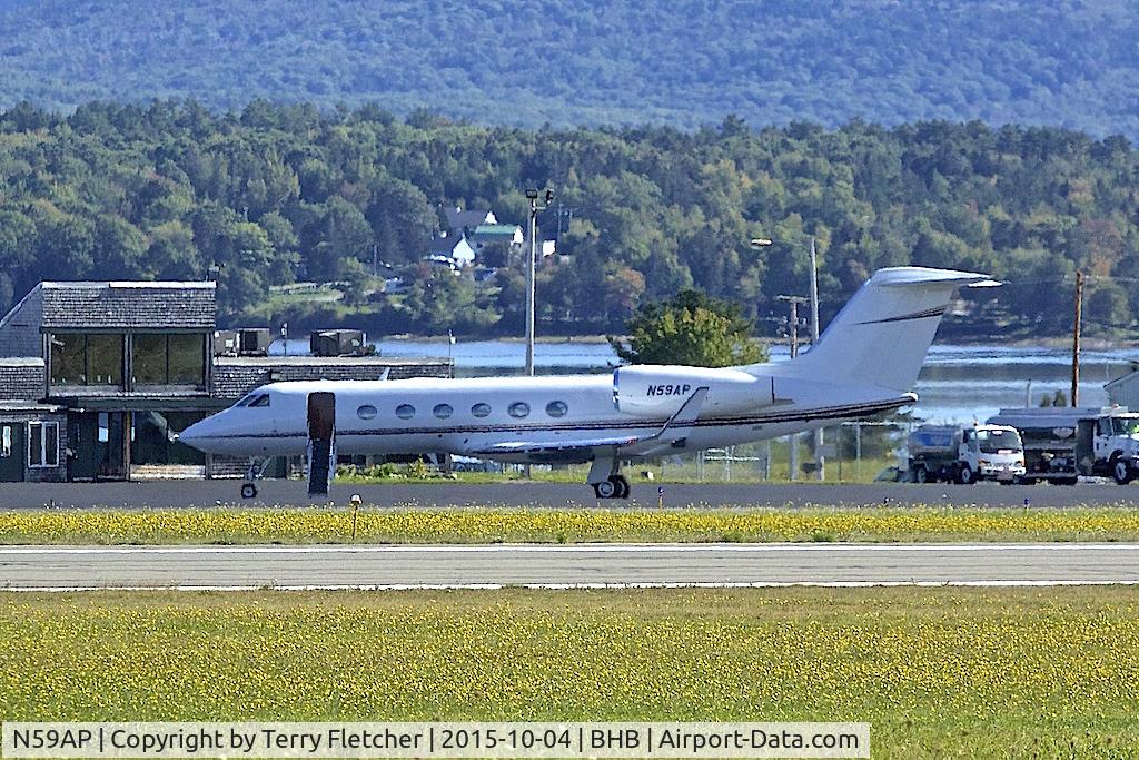 N59AP, 2008 Gulfstream Aerospace GIV-X (G450) C/N 4127, 2008 Gulfstream Aerospace GIV-X (G450), c/n: 4127 at Bar Harbor Airport