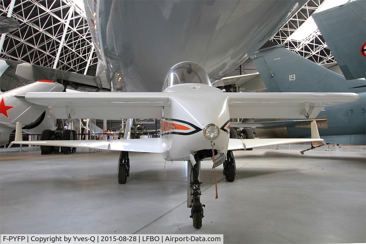 F-PYFP, 1979 Rutan VariViggen SP (Microstar) C/N 072, Rutan VariViggen, preserved at Aeroscopia museum, Toulouse-Blagnac
