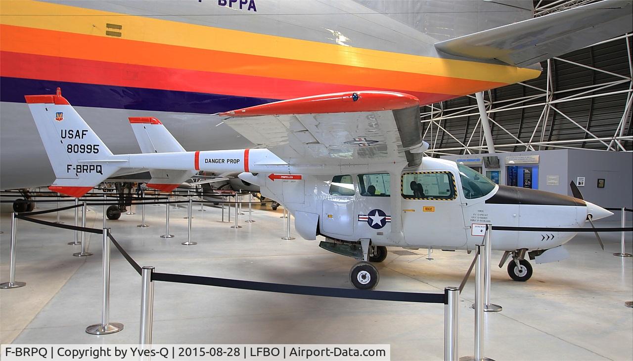 F-BRPQ, Cessna T337D C/N 337-0995, Cessna T337D Super skymaster, Preserved at Aeroscopia Museum, Toulouse-Blagnac