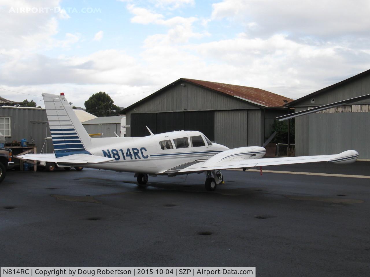 N814RC, 1966 Piper PA-30 Twin Comanche Twin Comanche C/N 301202, 1966 Piper PA-30 TWIN COMANCHE, upgraded with two Lycoming IO-320 turbocharged & counter-rotating 160 Hp each, in effect-a PA-39. Nose Radar & tip tanks-was prepped for round the world trip.