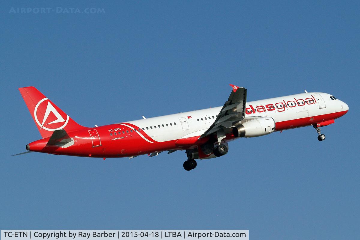 TC-ETN, 1996 Airbus A321-131 C/N 614, Airbus A321-131 [0614] (AtlasGlobal) Istanbul-Ataturk~TC 18/04/2015
