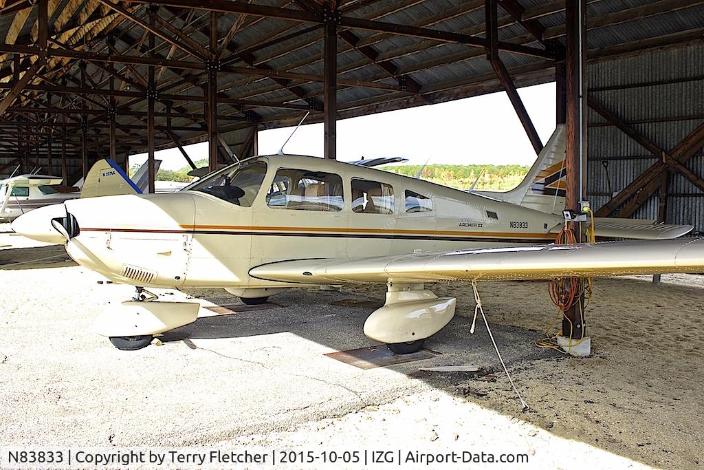 N83833, 1981 Piper PA-28-181 C/N 28-8190234, Based at Eastern Slopes Regional Airport near Fryeburg in Maine