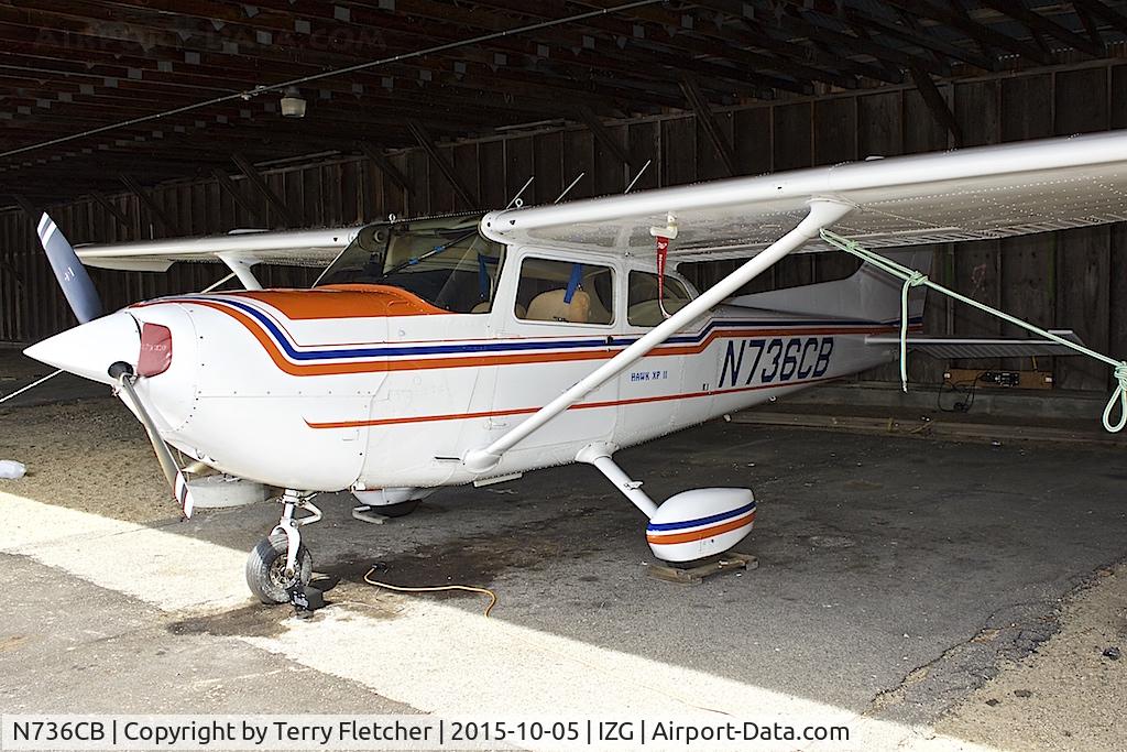 N736CB, 1977 Cessna R172K Hawk XP C/N R1722411, Based at Eastern Slopes Regional Airport near Fryeburg in Maine