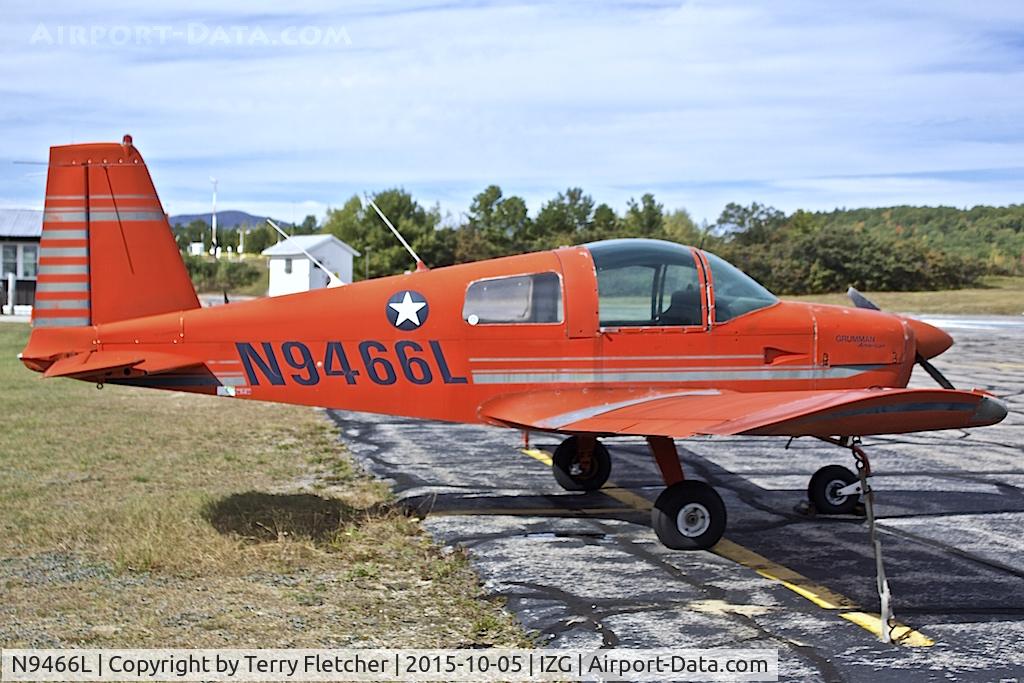 N9466L, 1971 American Aviation AA-1A Trainer C/N AA1A-0266, at Eastern Slopes Regional Airport near Fryeburg in Maine